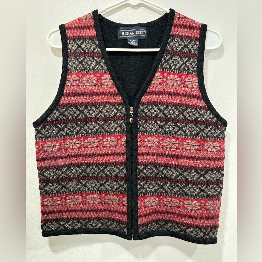 HERMAN GEIST 100% wool vest